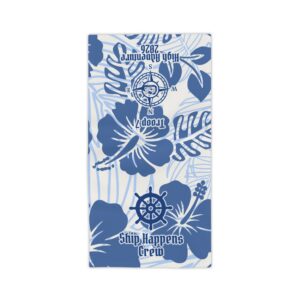 Ship Happens Beach Towel