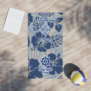 Salty Seals Beach Towel