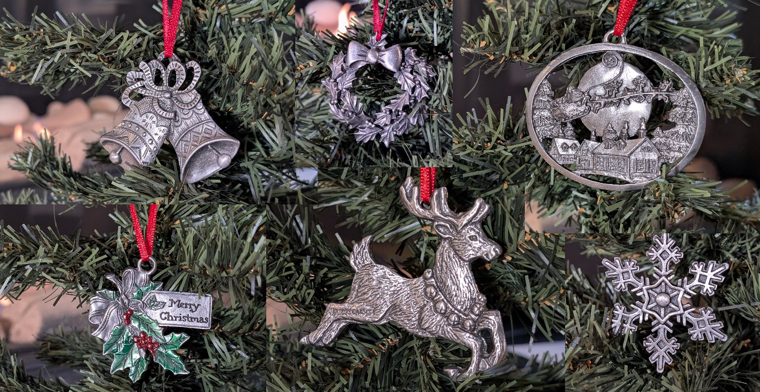 Pewter Ornaments (2026)
